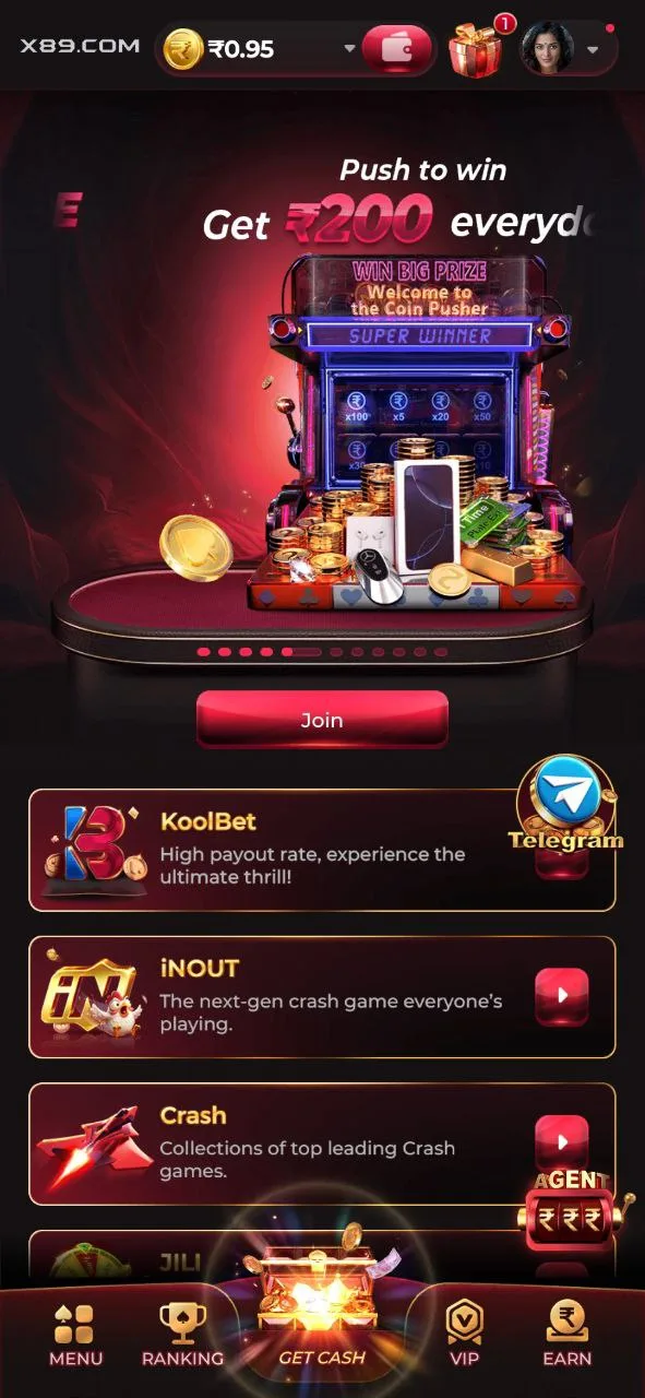 Responsible gaming information website layout